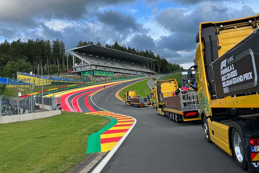 Bradley Scanes at Spa - Belgian Grand Prix