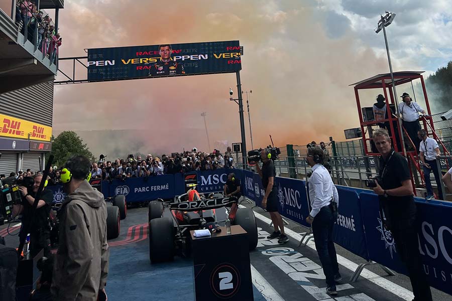 Bradley Scanes at Spa - Belgian Grand Prix