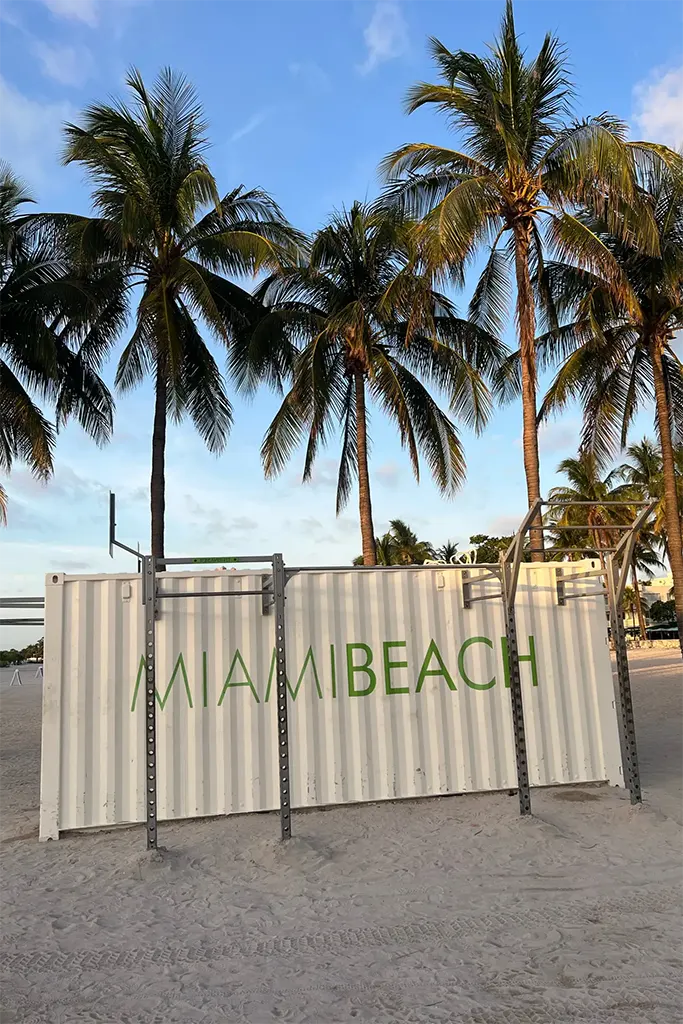 Miami Grand Prix 2023 at the beach
